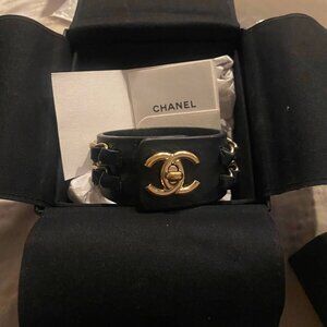 Chanel Leather Cuff
